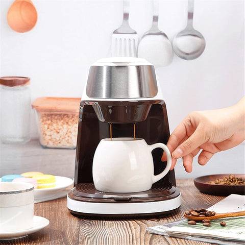 New Coffee Machine Fully Automatic Home Office Mini American Small Portable Coffee Maker