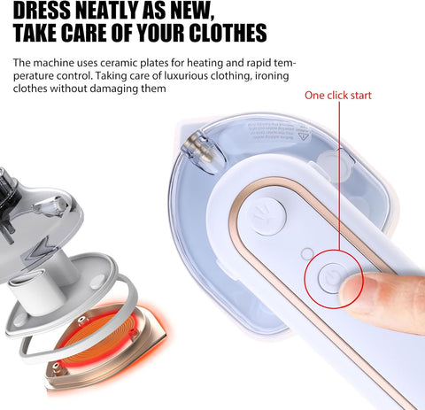 Rechargeable Portable Iron