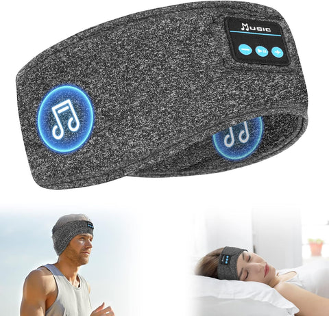 Wireless Bluetooth Headband – Sleep & Sports Headphones with Noise Cancellation & Long Battery Life