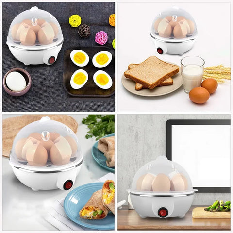 Electric egg cooker double layer egg cooker mini steamer egg cooker kitchen cooking breakfast machine new multi-function 220V