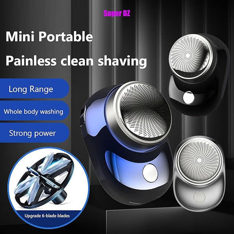 🚀 Mini Turbo Shaver – High-Speed, Waterproof & Ultra-Compact!
