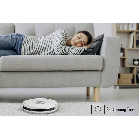 3-in-1 Robot Vacuum Cleaner 1800Pa Multifunctional Smart Floor Cleaner USB Rechargeable Dry Wet Sweeping Vacuum Cleaner